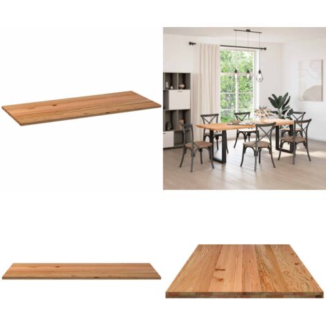 VidaXL Tischplatte Aus Massivholz Eiche Oval 240x10 Produktbild-Vorschau 5