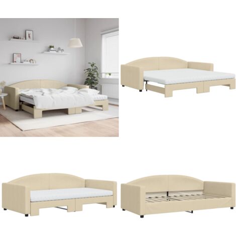 ERST-HOLZ Bett Enzelbett Gästebett Bettrahmen Futonbett Buche Massv