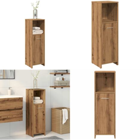 VidaXL Kaminumrandung Artisan-Eiche 90x30x90cm - Für Elektrokamine