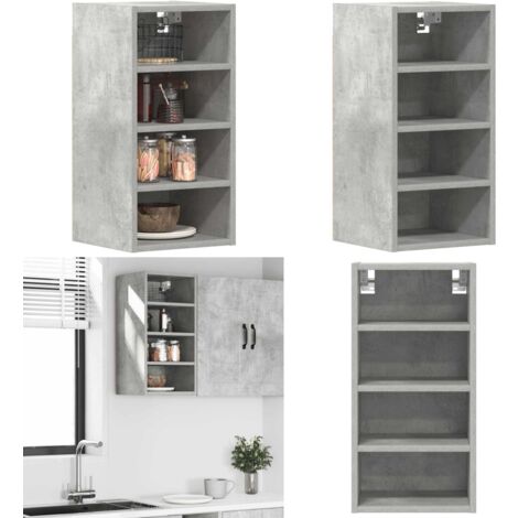 vidaXL Hangkast Riga 20x29,5x60 cm bewerkt hout artisanaal eikenkleur
