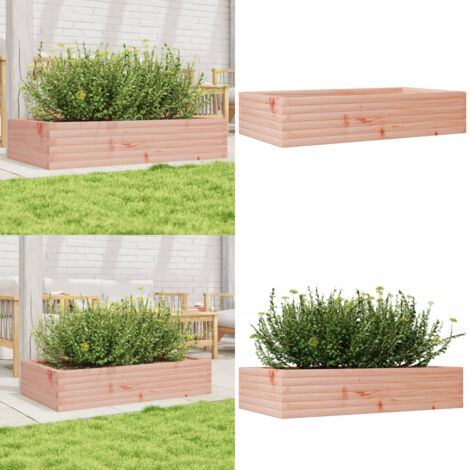 Rustikale Deko Holz-Pflanzkbel Mit Wagenrad-Optik  Rustikaler Blumentrog  Fr Garten Oder Balkon Holz Blumenkbel