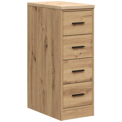 Garagenschrank Räuchereiche 60x51x85 Cm – Werkzeugschrank Mit Kiefer-Arbeitsplatte, 2 Fächer, Für Werkstatt & Keller
