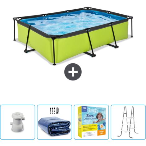 Exit Pool Rechteckig - 300x200x65 cm - 5-teilig SCB13 (1/4)