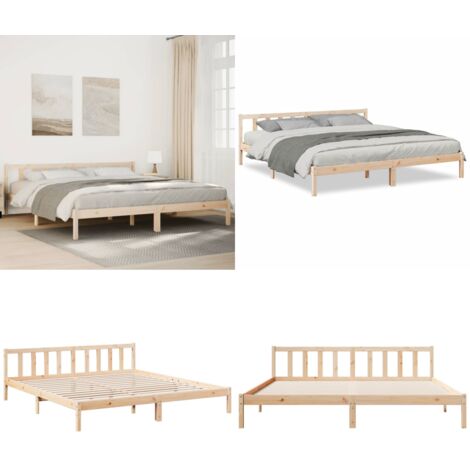 Twijfelaar - 110 x 210 - Houten - vidaXL - Massief - Bedden kopen? | Korting tot 30