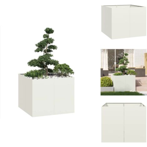 Gift Republic Chia Pflanzgefäß Keramik, Weiß, Größe M - Komplett-Set Zum Chia-Samen Keimen Lassen, Witziges Geschenk