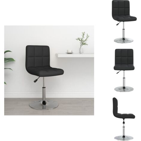 Barhocker Schwarz Kunstleder - Barhocker - Tresenhocker - Thekenhocker - Barstuhl