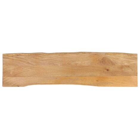 VidaXL Tischplatte Akazie Massivholz, 160x40x3,8 Cm Produktbild-Vorschau 4