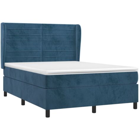 Stilvolle Boxspringbett 140x200 Samt Bild