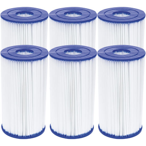 Flowclear™ Filterkartusche Gr. IV 14,2 x 25,4 cm, 6er-Sparset (1/2)