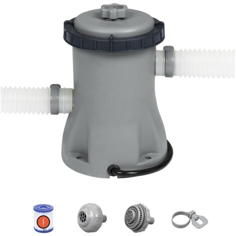 Bestway 58381 Filterpumpe 1249 l/h Poolreinigung Flowerclear + Filterkartusche