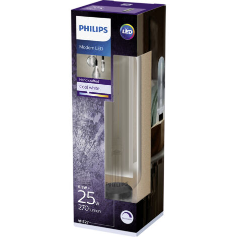 Philips LED 81512000 LED E27 Stabform 6.5 W = 25 W Neutralweiß (Ø x L) 65 mm x 273 mm dimmbar 1 St. (1/5)