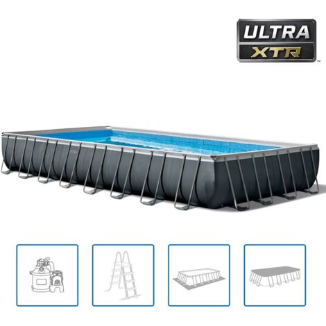 Pool-Set Ultra XTR Frame Rechteckig 975x488x132 cm INTEX (1/5)