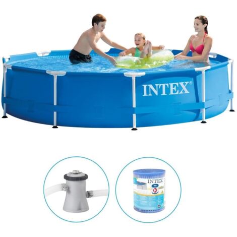 Intex MetallFramePool-Set mit GS-Pumpe, 305x76cm