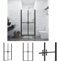 The Living Store Duschtür Klar ESG (68-71)x190 cm - Duschkabinen & -türen
