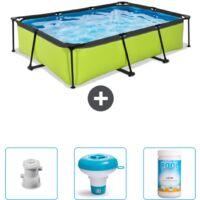 Exit Pool Rechteckig - 300x200x65 cm - 4-teilig SCB77