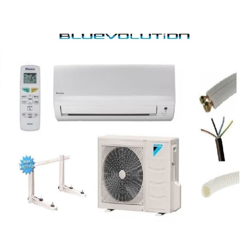 DAIKINKLIMAANLAGE 3500W REVERSIBEL FTXB RXB35C + INSTALLATIONSKIT 3 M + WANDHALTERUNG