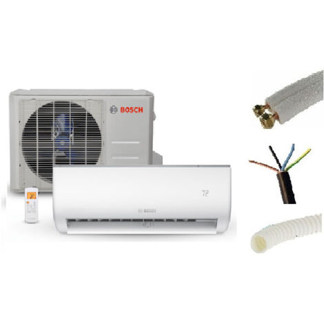 WANDKLIMAANLAGE BOSCH 3500W INVERTER + KIT FÜR DIE VERLEGUNG 5 METER ( 45 m2 max)