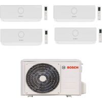 Quadri-Split-Klimaanlage BOSCH 8200W umkehrbar + 4 Inneneinheiten 2000W R32