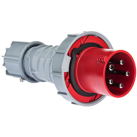 IDE – Prise mâle tétrapolaire 63A – Étanchéité IP67 – Résistance chocs IK08 – 380V pour installations industrielles