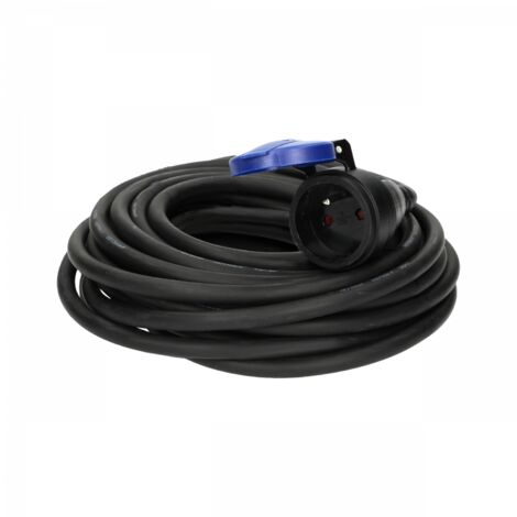 Vertex - PB50METAL - Verlengkabel - Zwart - 50 m - 3x2.5 mm