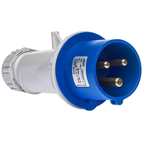 Prise CEE monophasé 16A 2P+T étanche IP44 ou IP67 - Étanche IP67 ou IP44 - IP44 - Fiche mâle 2P+T - 16A - 230V