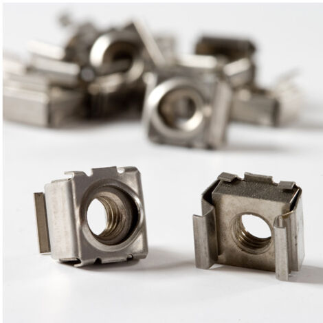 Ecrou Cage M6 Compatible Avec Les Grilles Perforées Des Gammes Argenta Et Polyester Ip66 Ide