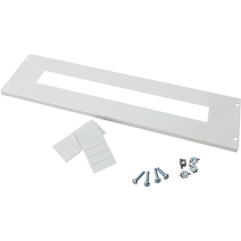 Plastron modulaire en métal 150mm pour 24 modules – Compatible coffrets Atlantic IDE et Atlantic PLUS – Installation rapide et facile