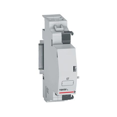 Legrand – Bobine à manque de tension pour tableau électrique – 406278 – Pour espaces confinés – Couleur noir – Technologie de sécurité intégrée