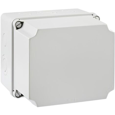 IDE – GSL171 Boîtier de dérivation étanche IP65 – Dimensions 175x151x155mm – Couvercle réhaussé opaque – Résistance IK07