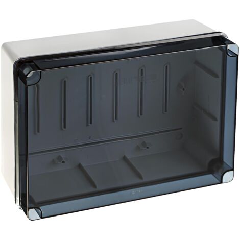 Elt322 Ide Boite étanche Ip67 Avec Couvercle Transparent - Bord Lisse - Hxlxp 244x334x133