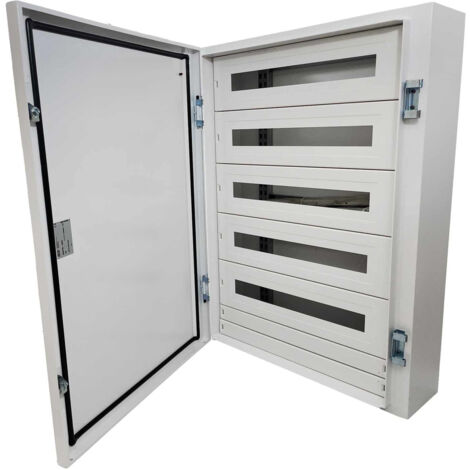 65sup96120po Ide - Armoire électrique Industrielle étanche Ip65 - 120 Modules - Porte Pleine - Atlantic Ide