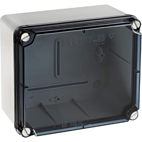 Elt171 Ide Boite étanche Ip67 Avec Couvercle Transparent - Bord Lisse - Hxlxp 156x180x100