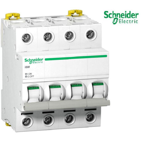 "Interrupteur sectionneur 4x63 A 415 VAC - Acti9 type iSW 463 - Schneider A9S65463 " (1/6)