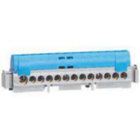Legrand Bornier de répartition isolé bleu 8 connexions