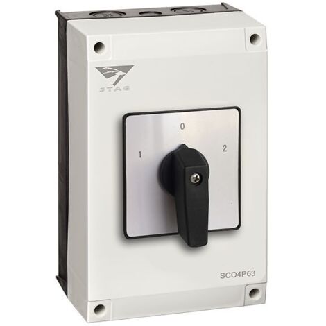 Inverseur De Source Manuel IMO 40A - Pour Groupe électrogène Monophasé/triphasé, Coffret Neuf