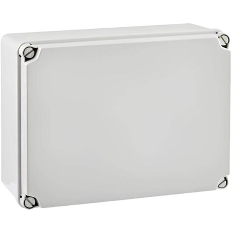 IDE – Boîtier électrique étanche IP67 – Dimensions 180x241x95mm – Résistance aux impacts IK07 – Pour installations extérieures - Dim180x241x95