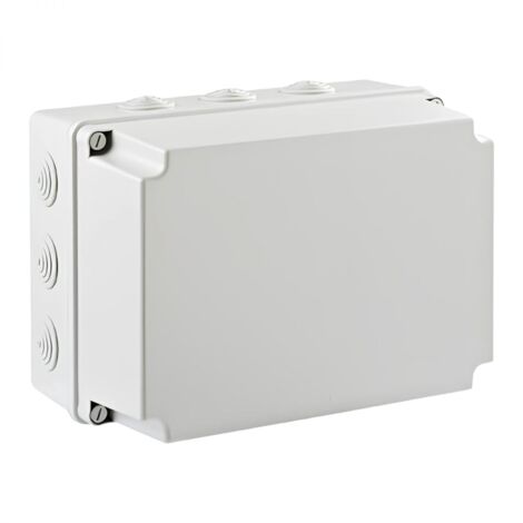 Gsv322 Ide Boite De Dérivation Industrielle étanche Ip65 Avec Capot Réhaussé Et Entrées Souples - Dim.328x239x188