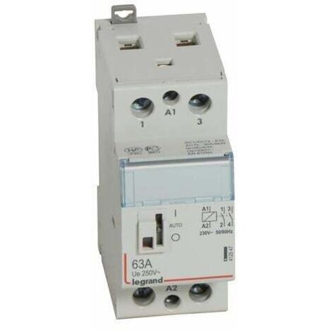 contacteur legrand cx3 63a 2 contacts nf bobine 230 volts - cm