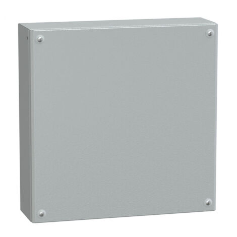 Nsysbm404012 Schneider Spacial Sbm - Boite étanche Ip66 En Acier 400x400x120mm - Couvercle Plein (1/3)