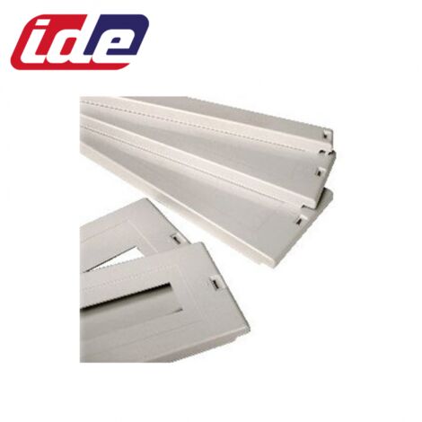 Tc150 Ide Plastron Plein Fixe Plastique 150mm - Compatible Coffret Atlantic Ide Et Atlantic Plus