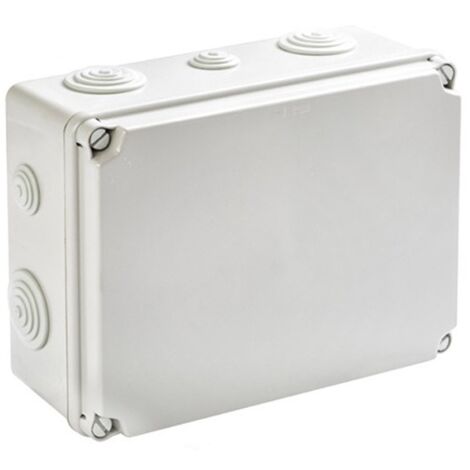 IDE – Boîte de dérivation étanche 154x110x70mm – IP67 – Polypropylène – Cônes insérables en EVA – Pour applications extérieures