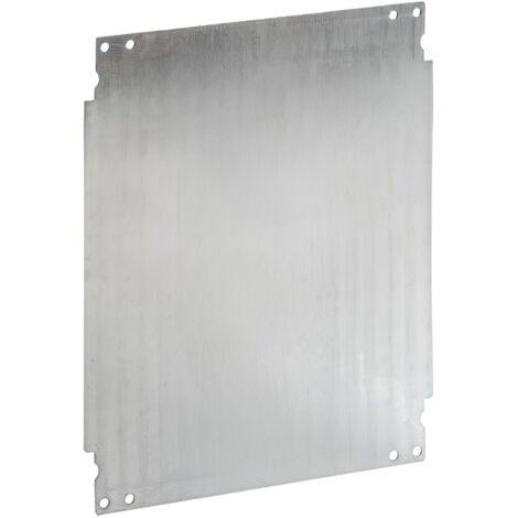 Plaque De Montage Acier Galvanisé Pour Coffret 300mmx250mm Polyester Ip66 Ide