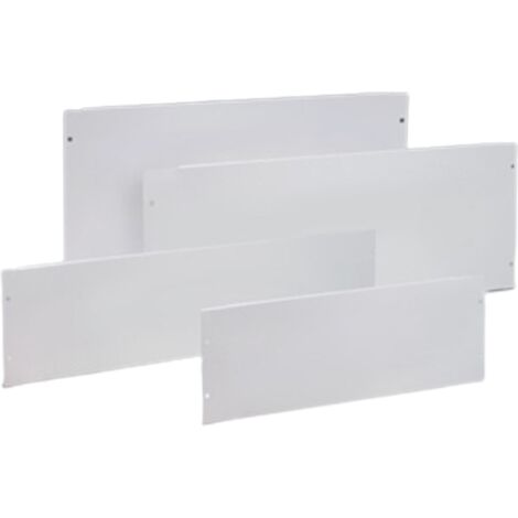 Tcm50f Ide Plastron Plein Fixe Métal 50mm - Compatible Coffret Atlantic Ide Et Atlantic Plus