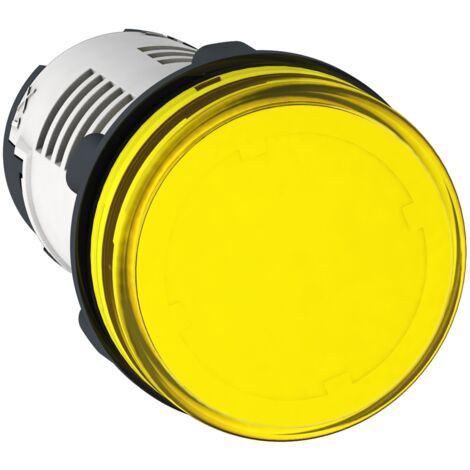 Harmony voyant rond - Ø22 - jaune - LED intégrée - 230 V - XB7EV05MP (1/2)