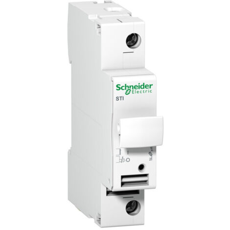 Porte-fusible cylindrique UTE 10x38 T0 1P 32A SCHNEIDER A9N15636