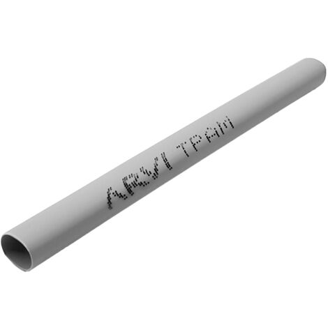Gaine Thermorétractable - 40/20mm - Gris - Longueur 1m - Restreint 2:1 - Paroi Fine - Arvi Tpam-40.0-cz