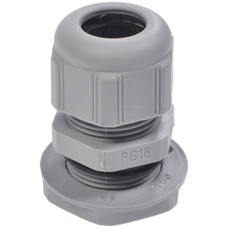 Presse-étoupe plastique IP68 filetage PG16 gris RAL7001 LEGRAND 098024