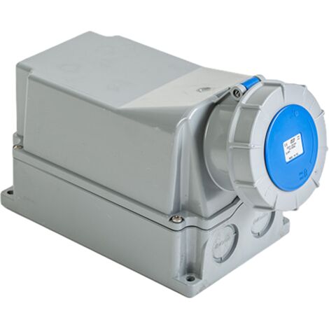 Socle De Prise 125a Monophasé 2p+t - étanche Ip67 - Ide (1/3)