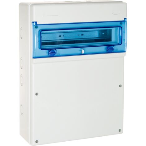 Solera – Coffret électrique nu 16 modules – Étanche IP65 pour extérieur – Résistant aux chocs IK08 – Installation rapide et efficace - 1316p