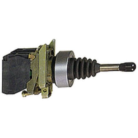 Schneider Electric – Joystick manipulateur ø22 – 2 directions avec rappel vers position zéro – Contacts 1NO – Étanchéité IP66 – Pour environnements -25°C à +70°C